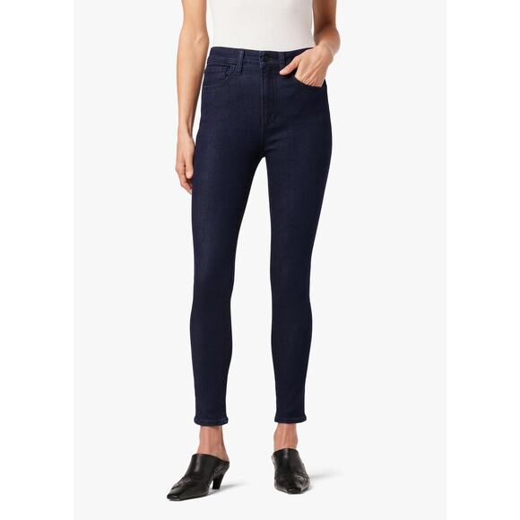 $198 Joe’s Jeans Hi Rise Honey Curvy Skinny Jeans - Dark Wash - 28 - Picture 1 of 10